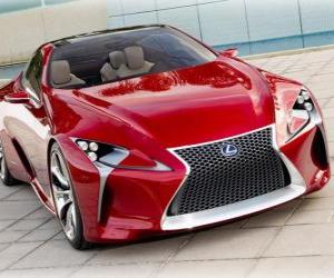 пазл Lexus LF-LC Hybrid Sport Coupe Concept